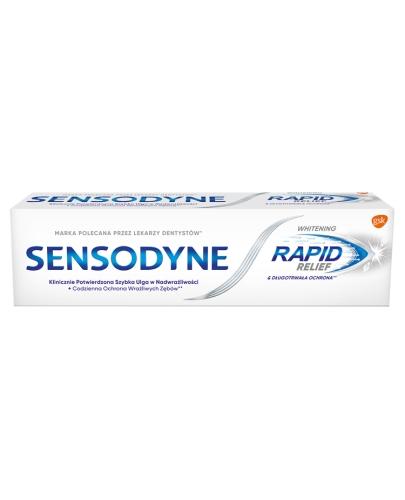 Sensodyne Ultraszybka Ulga Whitening, 75 ml zdjęcie