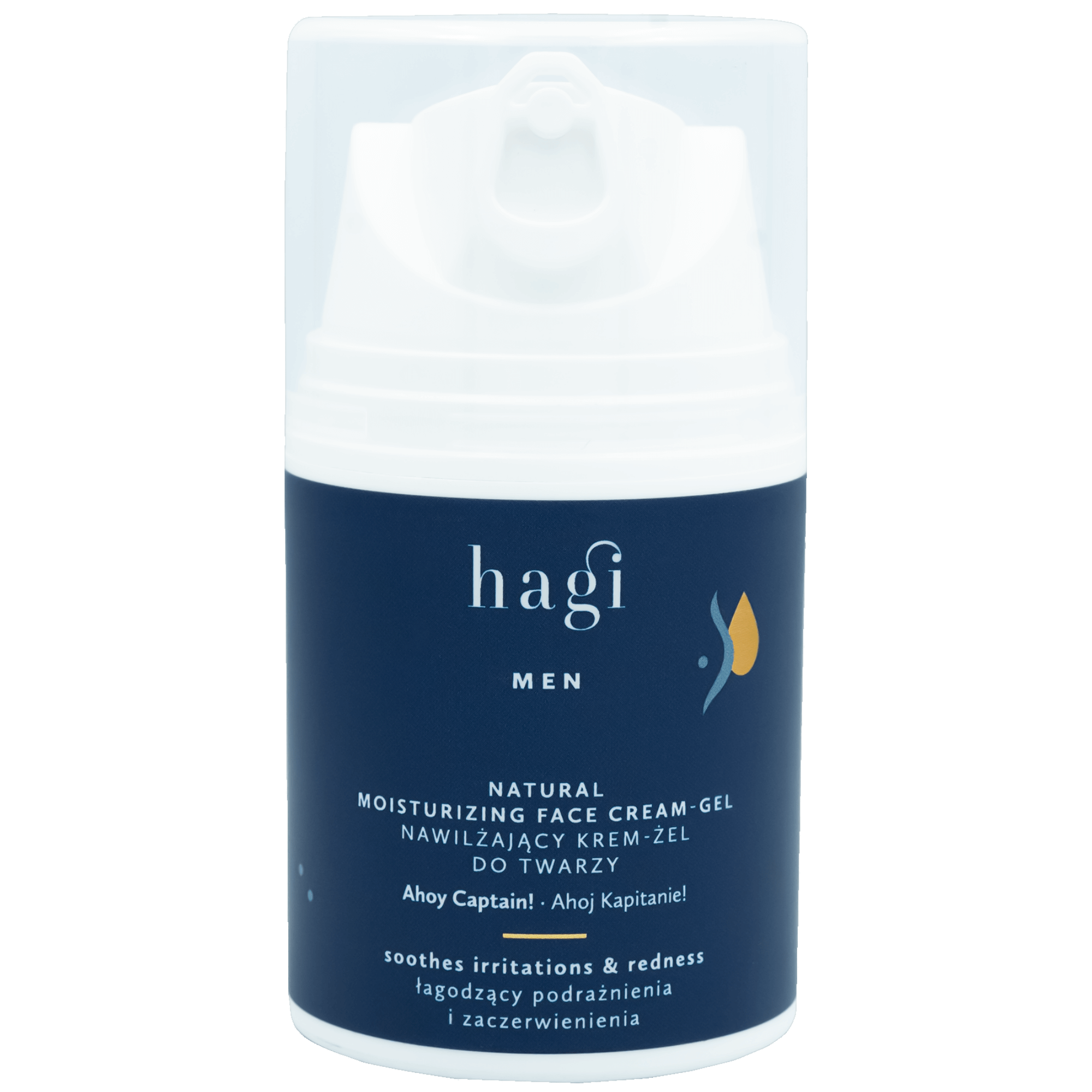 Hagi Nawilżający krem-żel do twarzy Ahoj Kapitanie, 50 ml  zdjęcie