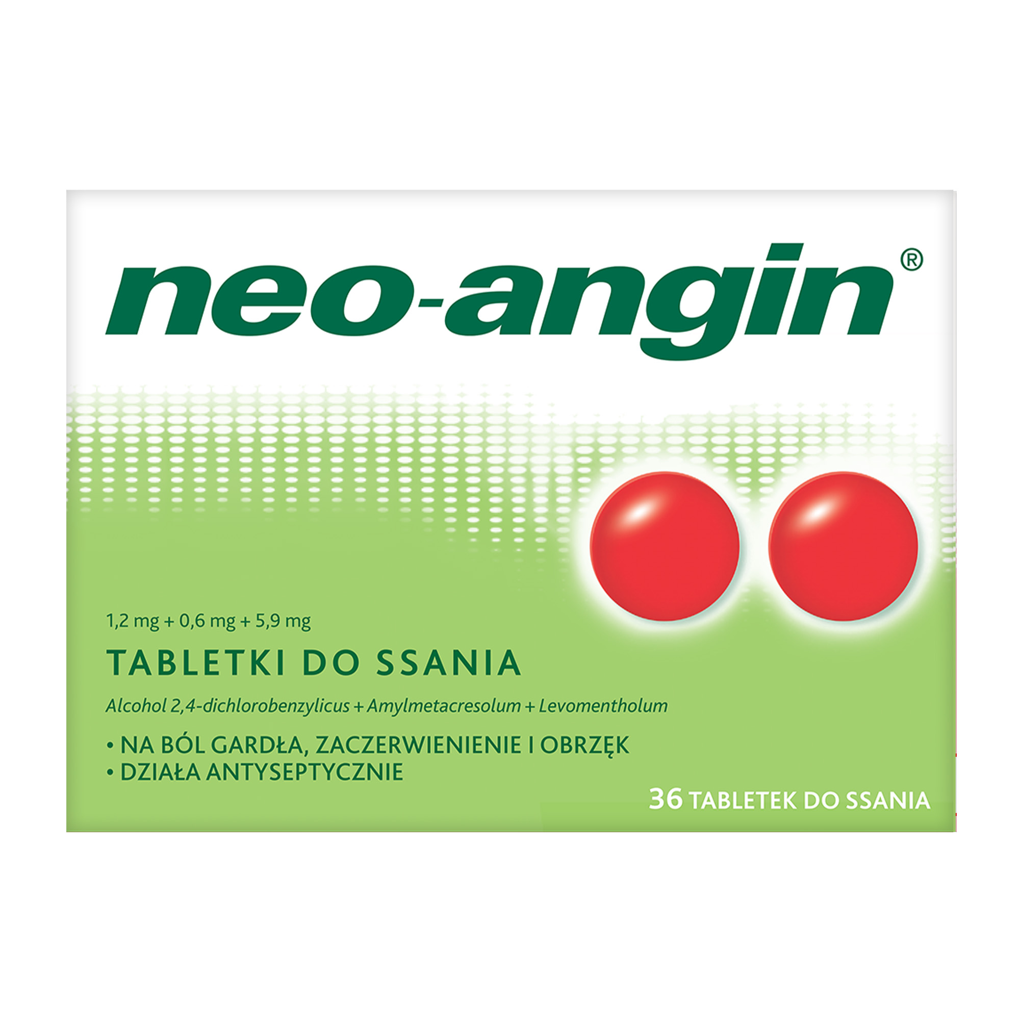 Neo-Angin, tabletki do ssania, 36 sztuk zdjęcie