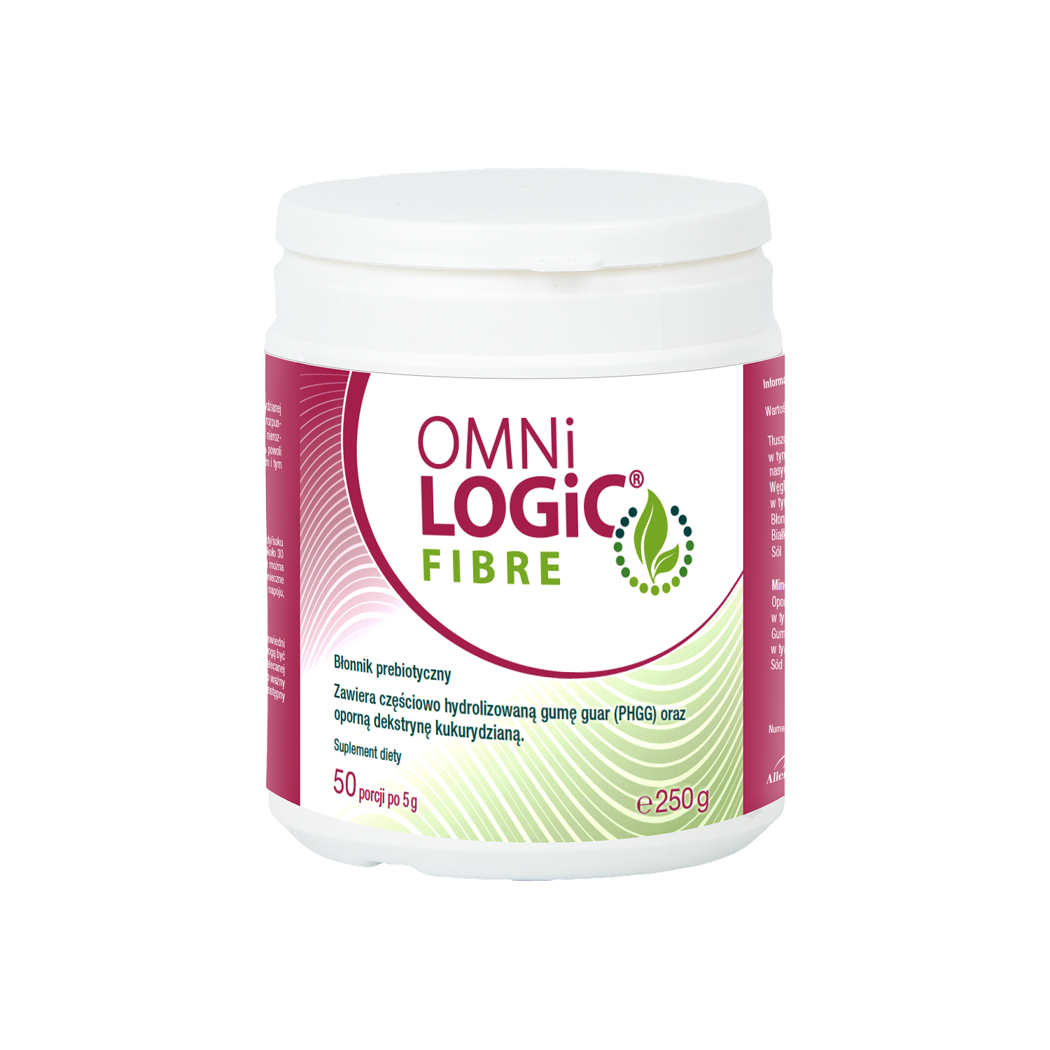 Omni-Logic Fibre, proszek, 250 g, słoik PET