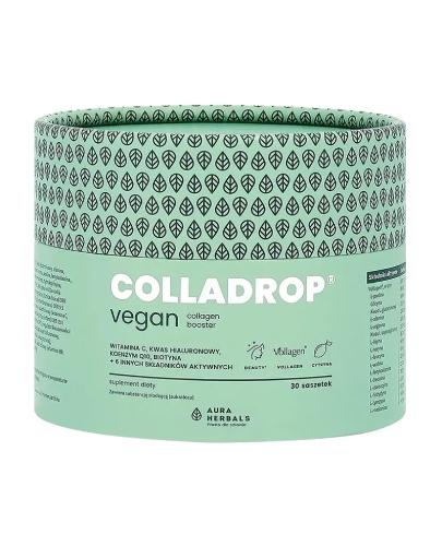 Colladrop Vegan Collagen Booster Vollagen, 2000 mg, saszetki, 30 sztuk zdjęcie