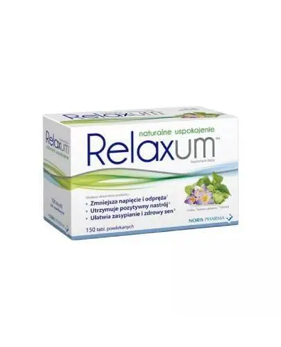 Relaxum, tabletki, 150 sztuk zdjęcie