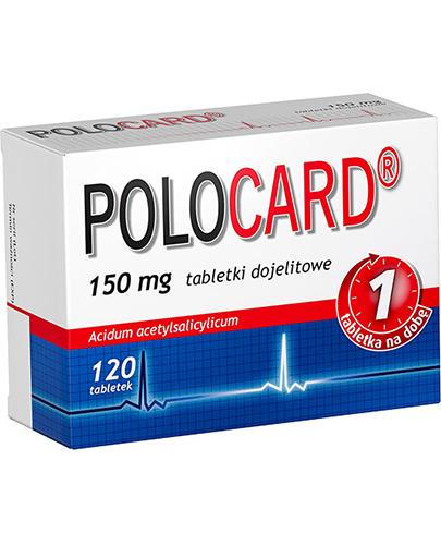 Polocard 150 mg 120 tabletek dojelitowych zdjęcie