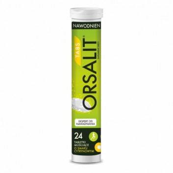 Orsalit Tabs o smaku cytrynowym 24 tabletki musujące
