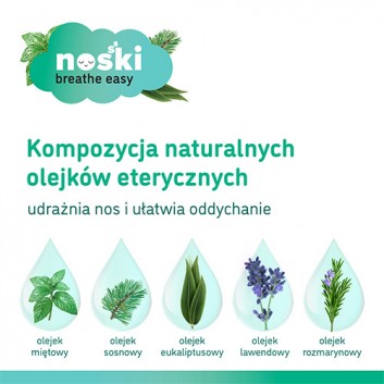 Noski plastry aromatyczne 6 sztuk