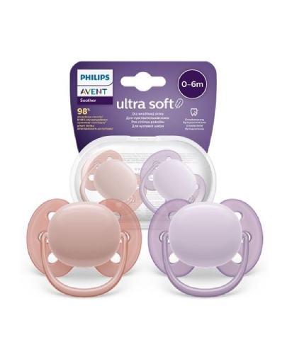 Avent Ultra Soft SCF091/31 Smoczek uspokajający 0-6 m, 2 sztuki zdjęcie