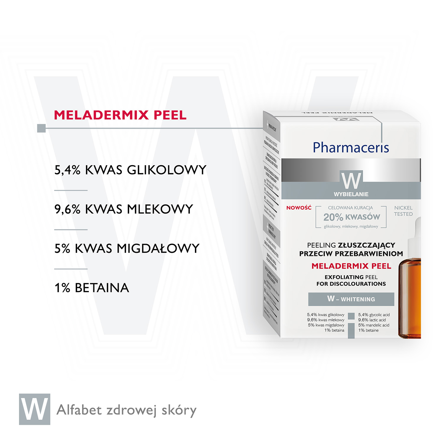 Pharmaceris W Meladermix Peel Peeling złuszczający przeciw przebarwieniom, 30 ml