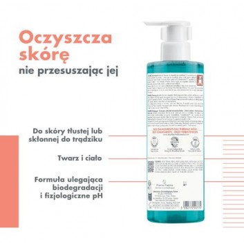 Avène Cleanance, żel oczyszczający do twarzy, 400 ml