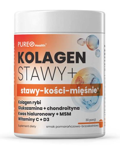 Pureo Health Kolagen Stawy+ smak pomarańczowo-brzoskwiniowy 30 porcji zdjęcie