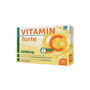Vitamin C forte 1000 mg 30 kapsułek