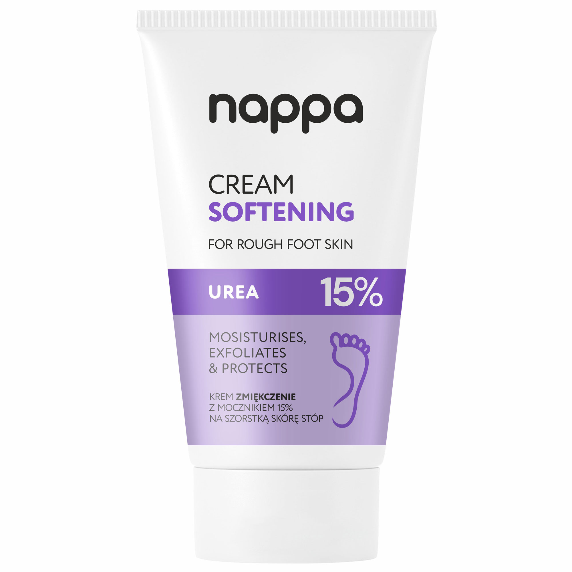 Silcare Nappa Foot Cream UREA 15% Softening for rough foot skin, krem, 150 ml zdjęcie