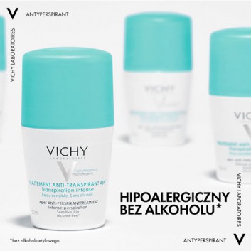 Vichy antyperspirant przeciw intensywnemu poceniu 48h 50 ml