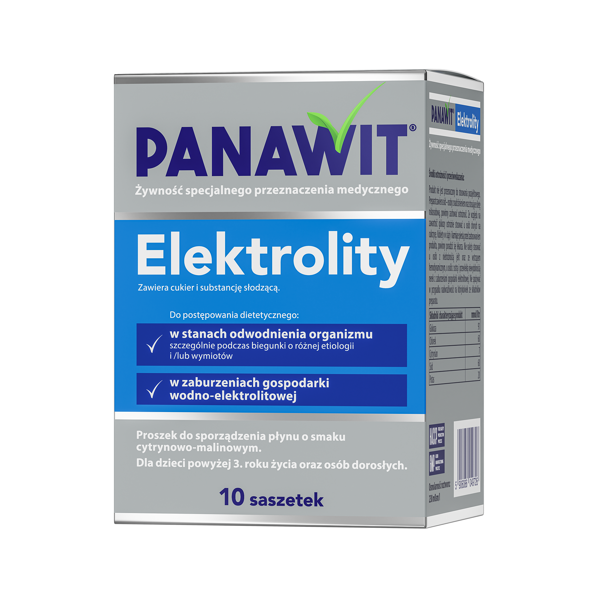 Panawit Elektrolity, saszetki, 10 sztuk