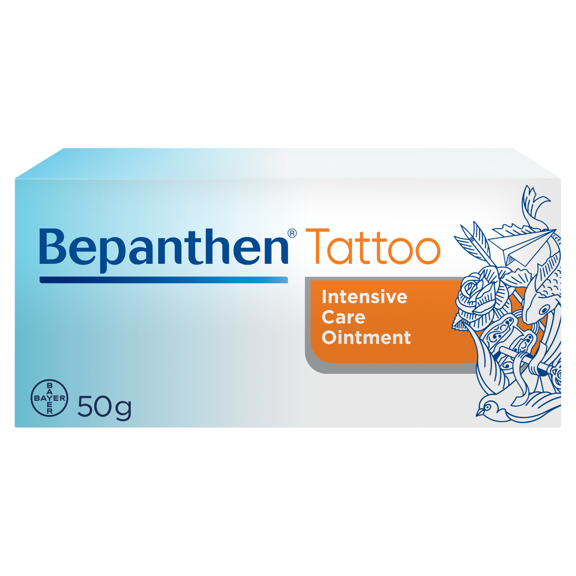 Bepanthen Tattoo, maść do pielęgnacji skóry tatuowanej, 50 g zdjęcie