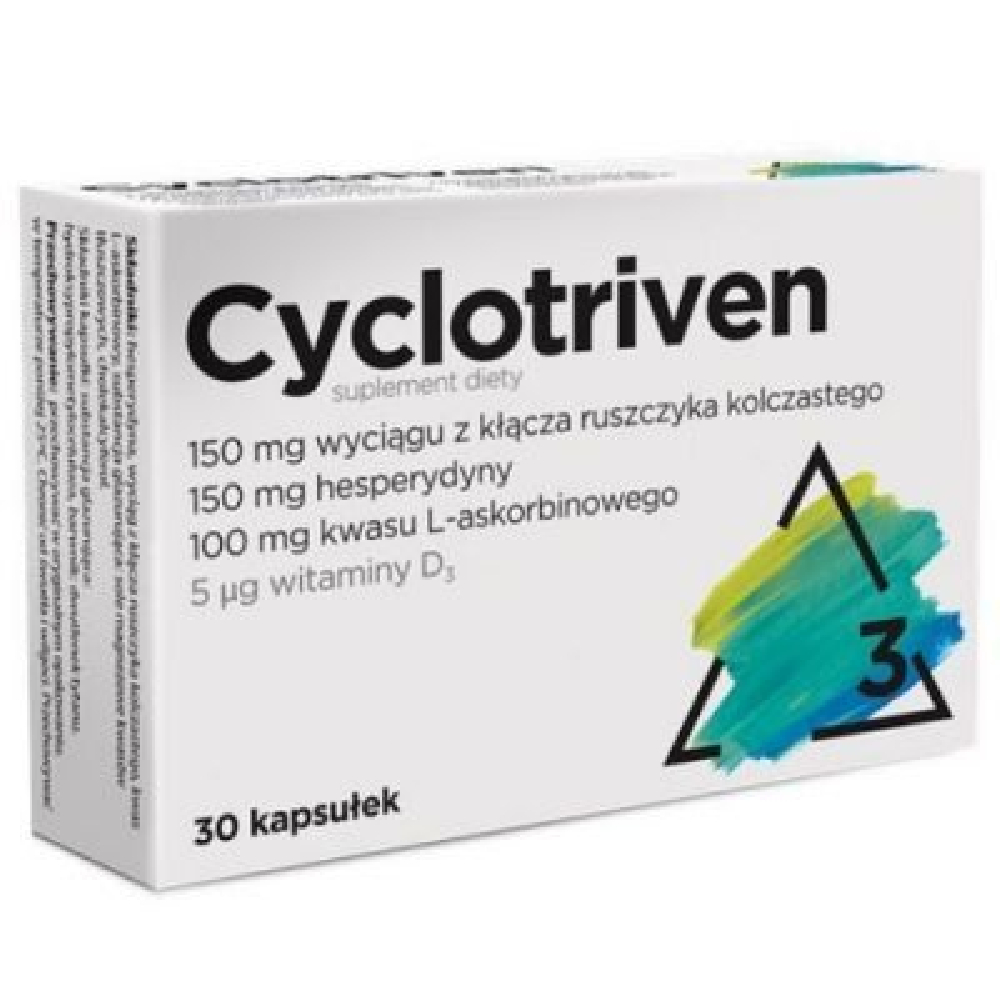 Aflofarm, Cyclotriven, kapsułki, 30 sztuk zdjęcie