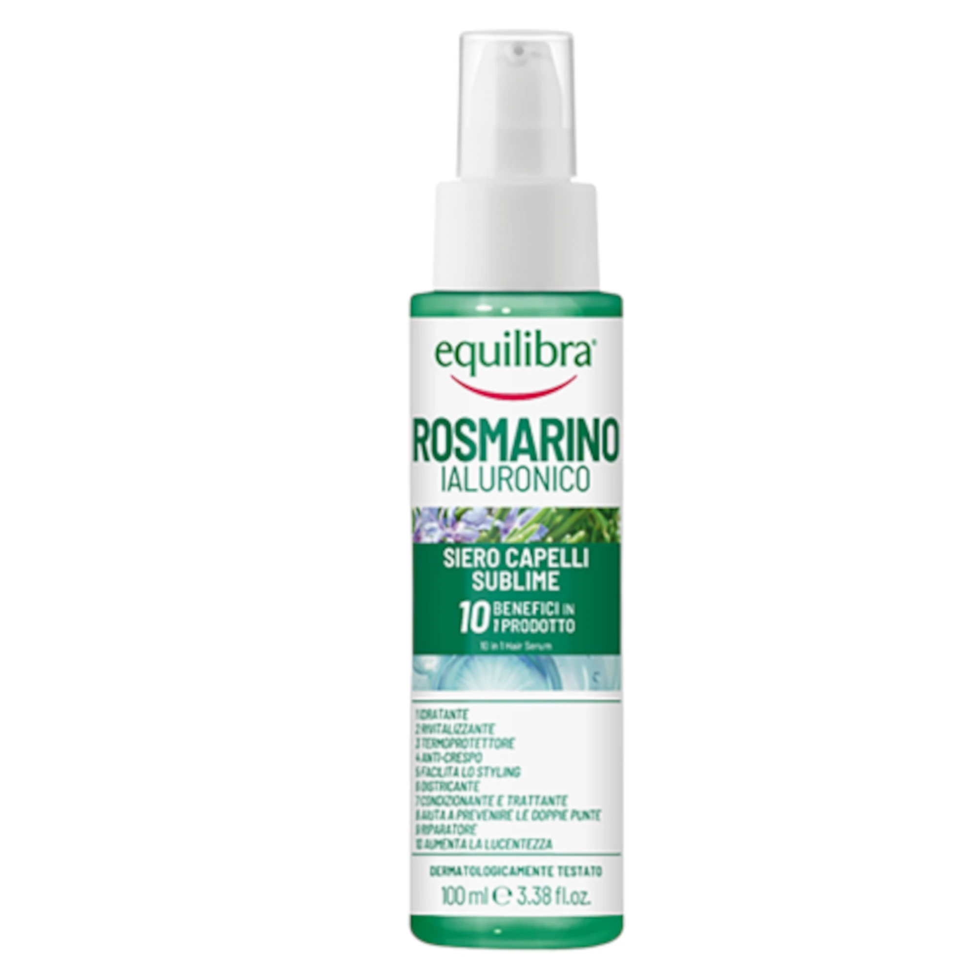 Equilibra Serum do włosów 10w1 z rozmarynem i kwasem hialuronowym, 100 ml zdjęcie