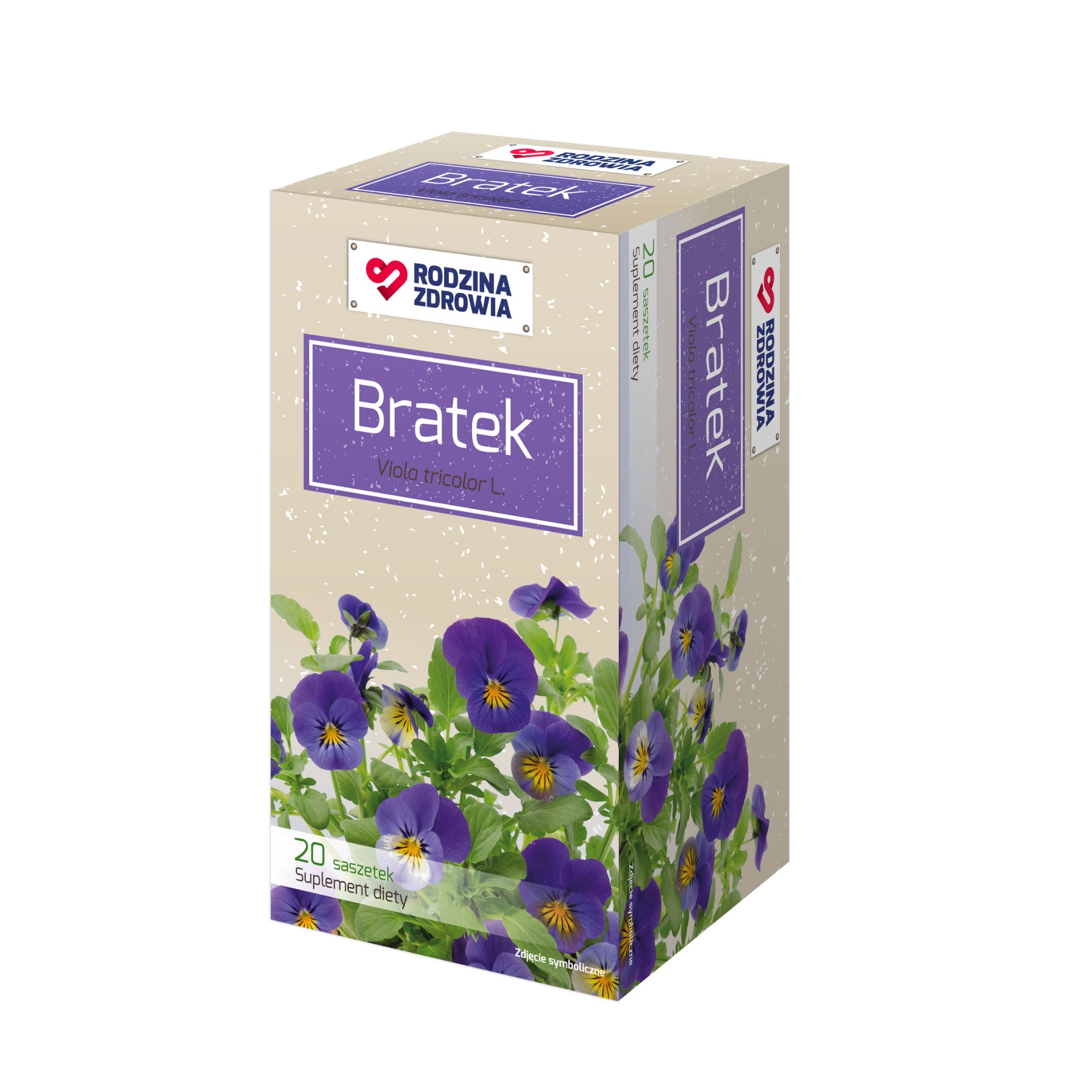 Rodzina Zdrowia Bratek 20 saszetek zdjęcie