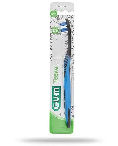 GUM Teens Soft szczoteczka do zębów 10+ 1 sztuka [904] zdjęcie