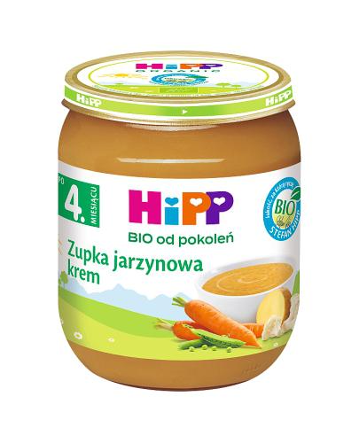 HiPP BIO od pokoleń, Zupka jarzynowa - krem, po 4. m-cu, 125 g, cena, opinie, wskazania zdjęcie