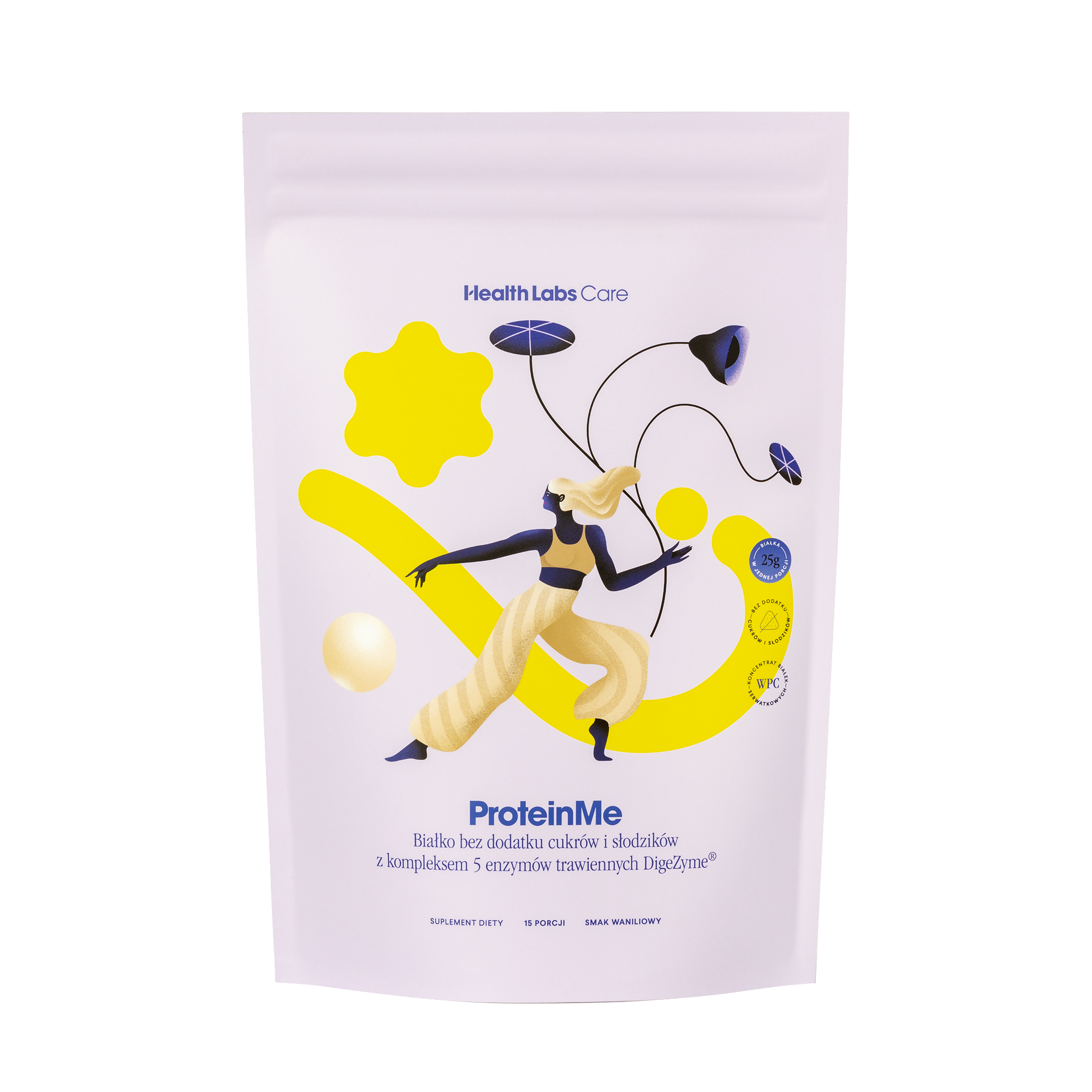 ProteinMe o smaku wanilii, proszek, 15 porcji zdjęcie