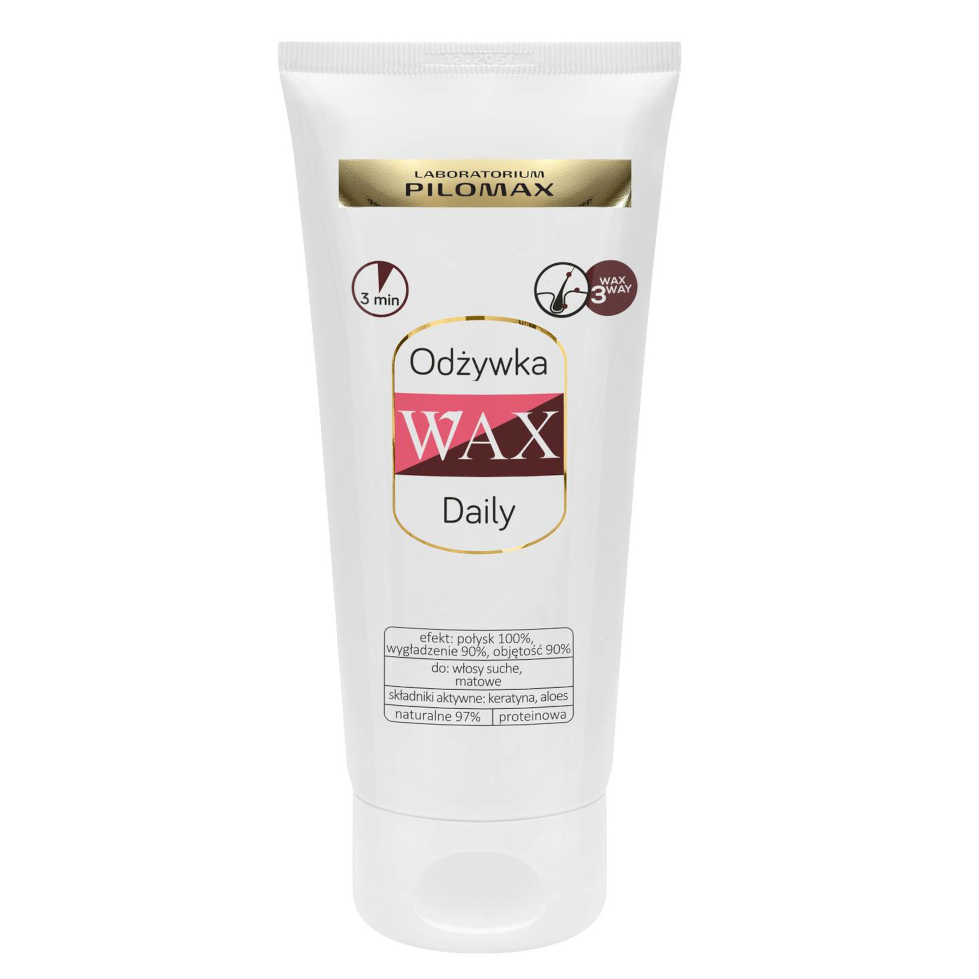 Pilomax Wax Daily keratynowa odżywka do włosów suchych i zniszczonych 200 ml zdjęcie