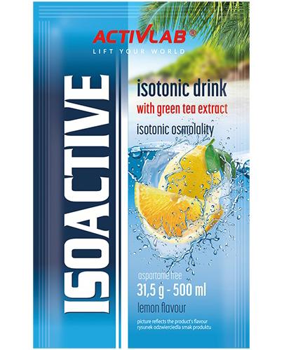 ActivLab Isoactive Koncentrat napoju izotonicznego instant o smaku cytrynowym - 31,5 g - cena, opinie, stosowanie zdjęcie