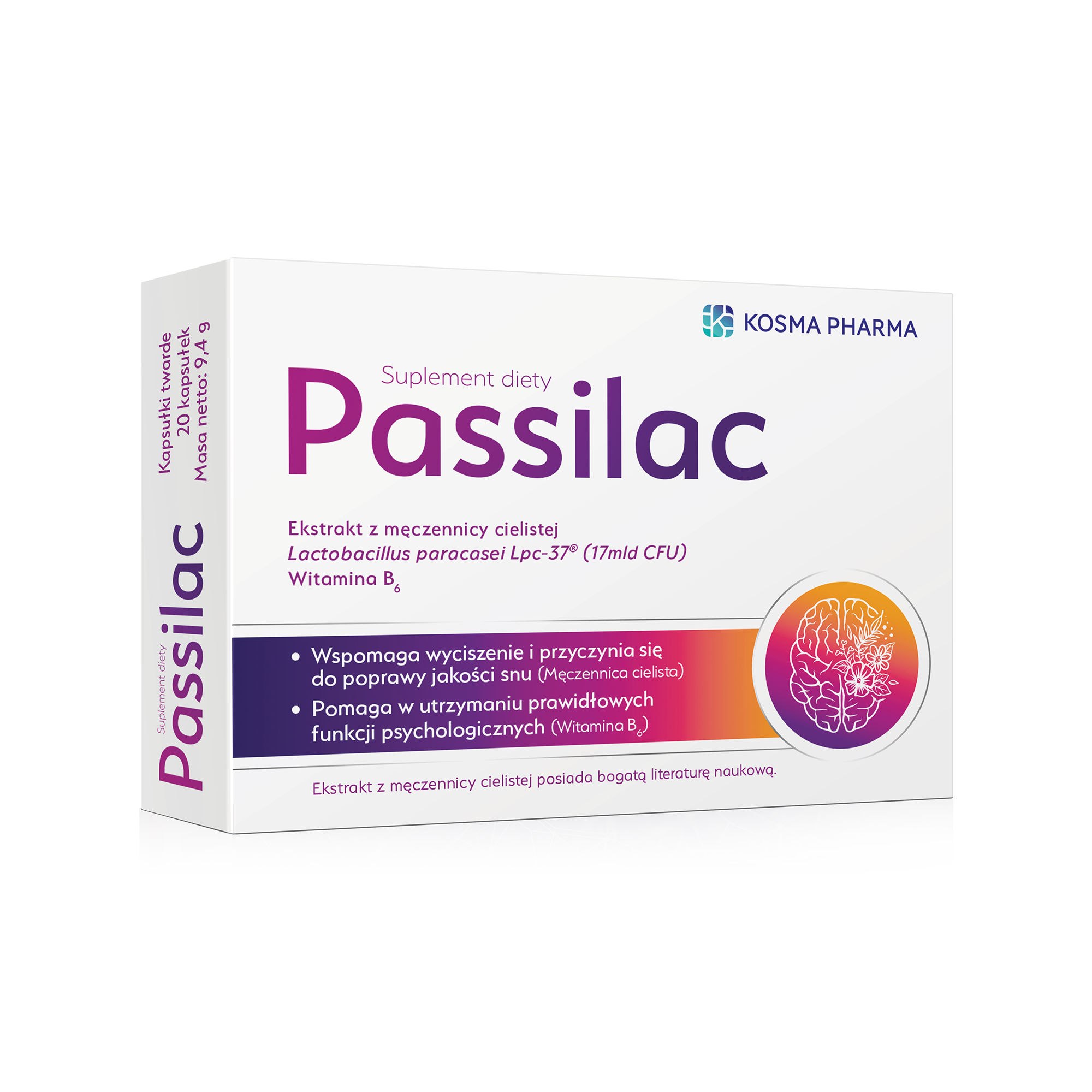 Passilac, 20 kapsułek zdjęcie
