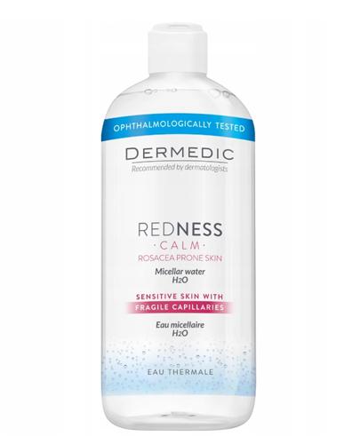 Dermedic Redness Calm Płyn micelarny H2O, 500 ml, cena, opinie, właściwości zdjęcie