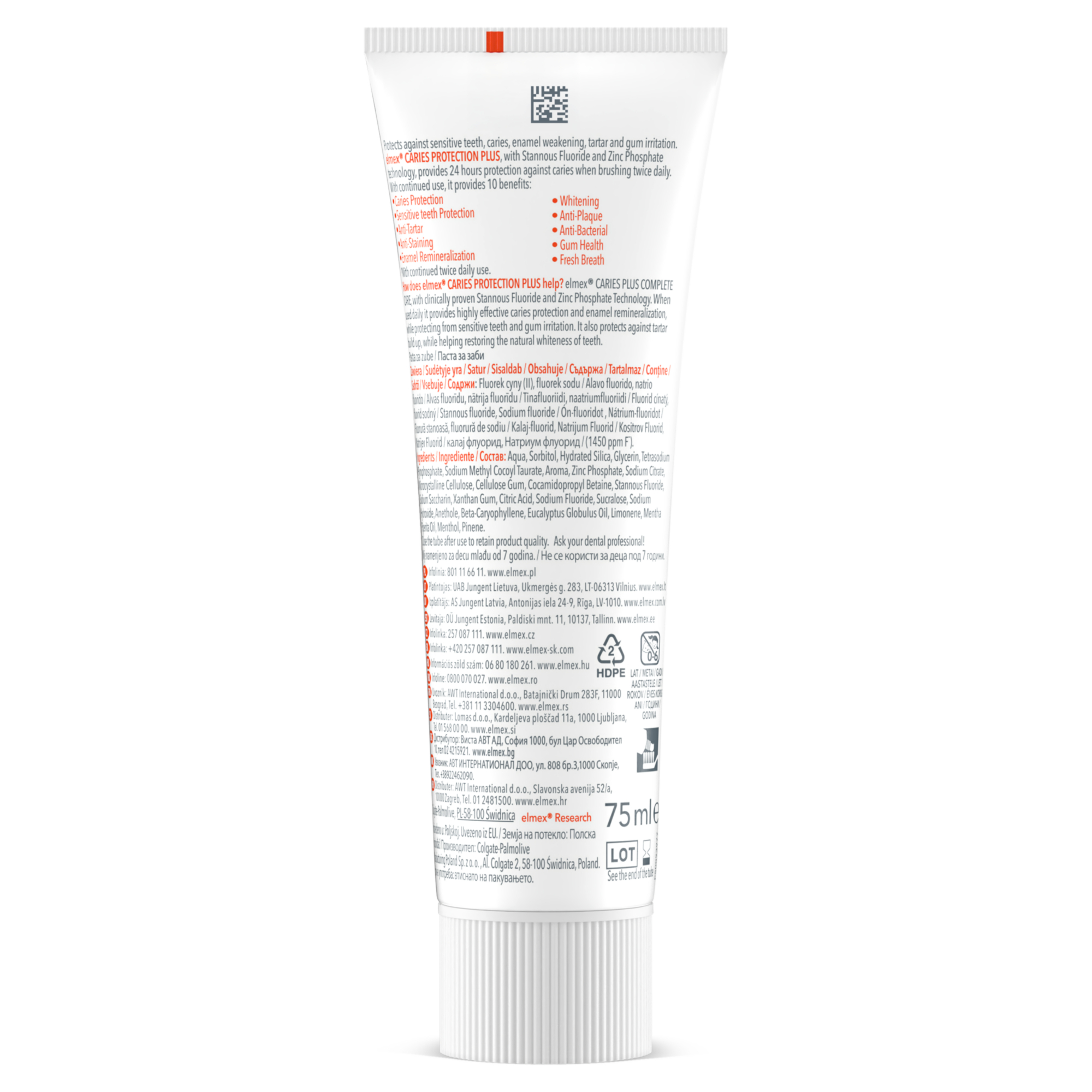 Elmex Caries Protection Plus Complete Care pasta do zębów 75 ml