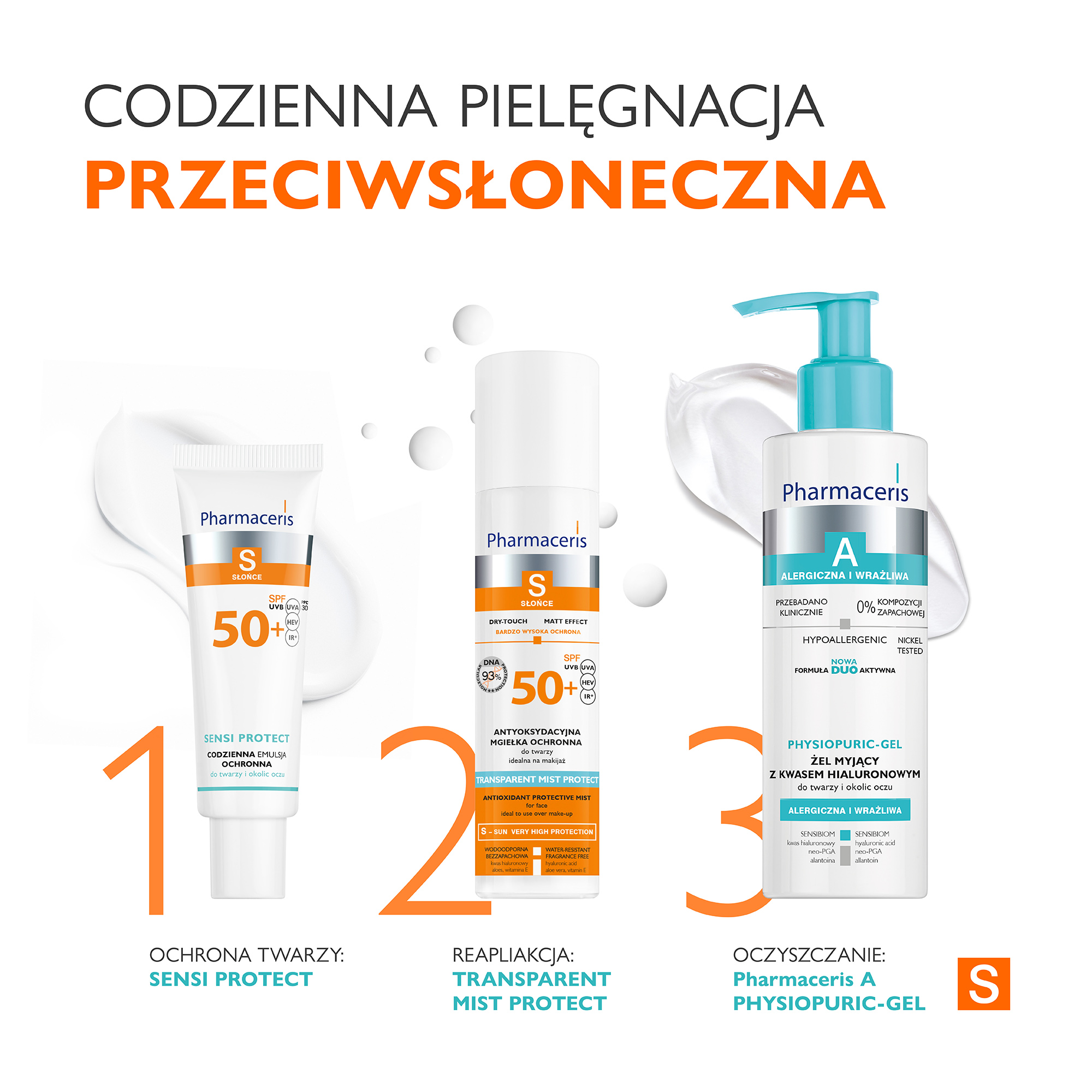 PHARMACERIS S SUN BODY PROTECT Nawilżająca emulsja ochronna do opalania ciała SPF30 150 ml