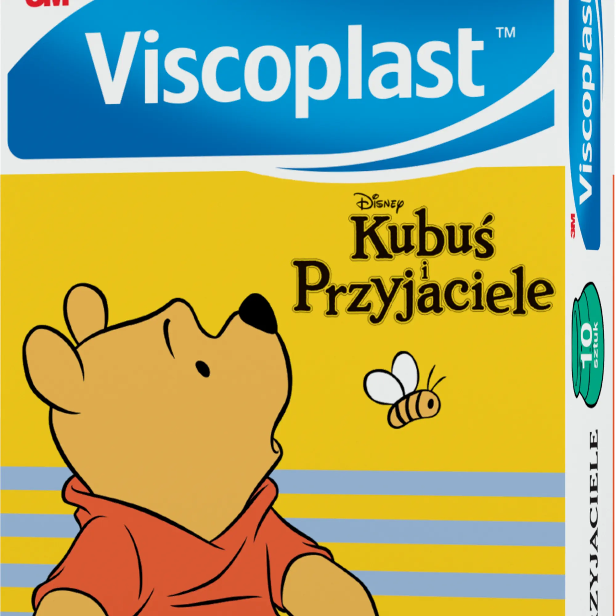 Viscoplast Kubuś i przyjaciele plastry dla dzieci 10 sztuk