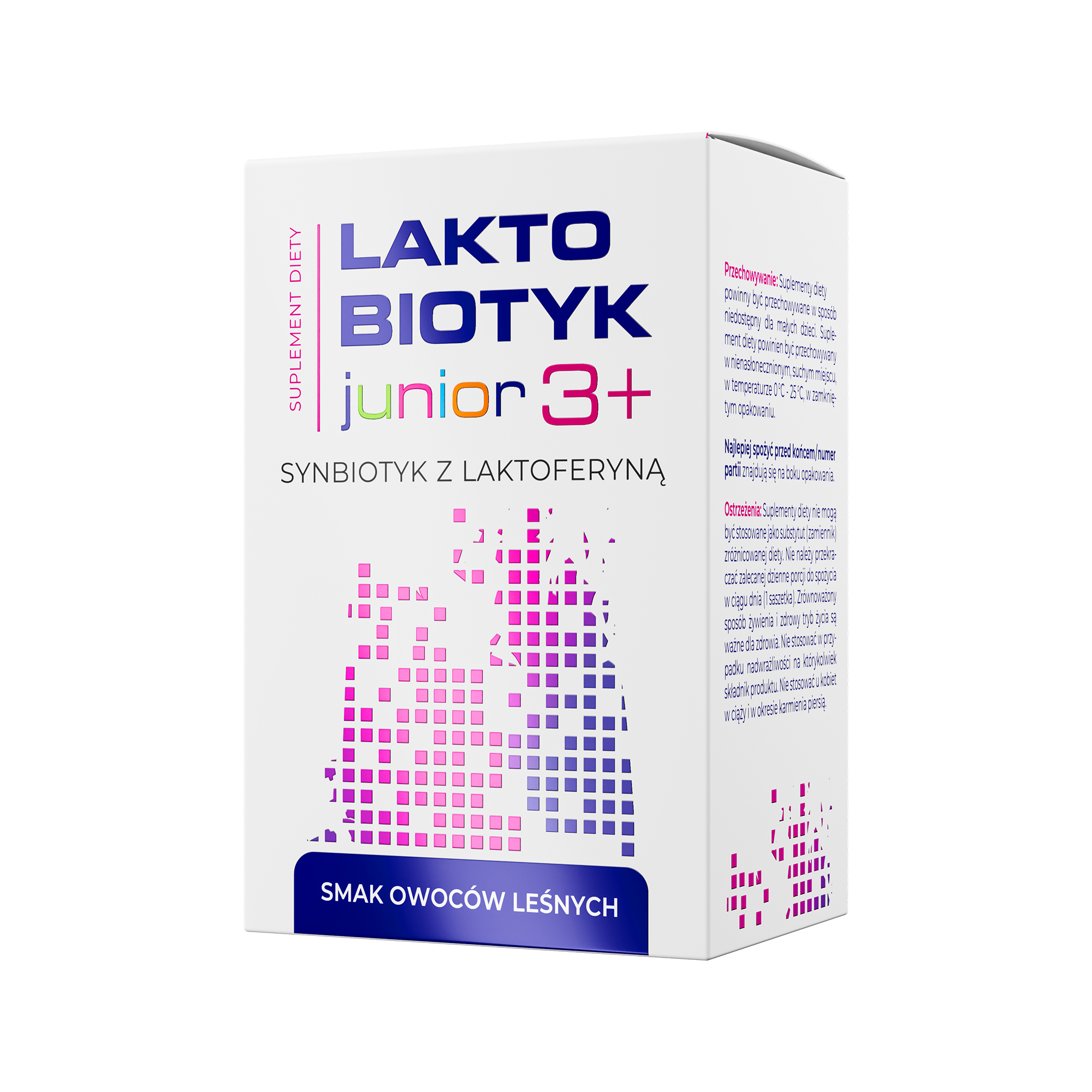 Laktobiotyk junior 3+, saszetki, 10 sztuk