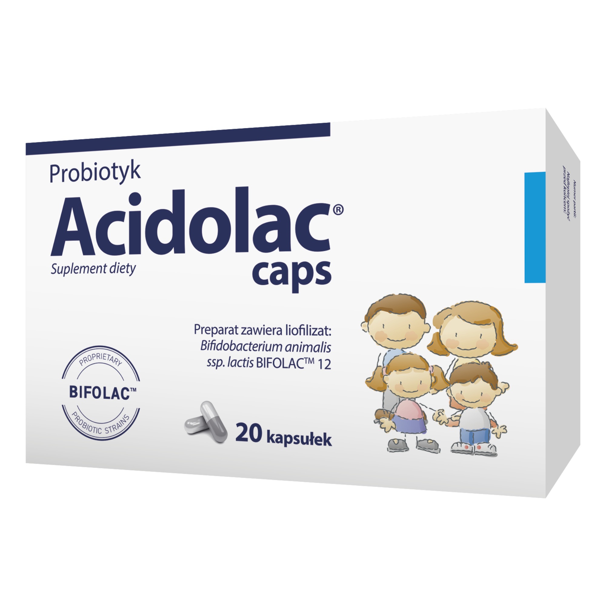 Acidolac caps, kapsułki, 20 sztuk zdjęcie