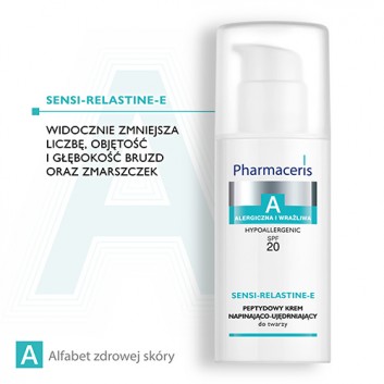 Pharmaceris A Sensi-Relastine-E krem peptydowy SPF20 napinająco ujędrniający 50 ml
