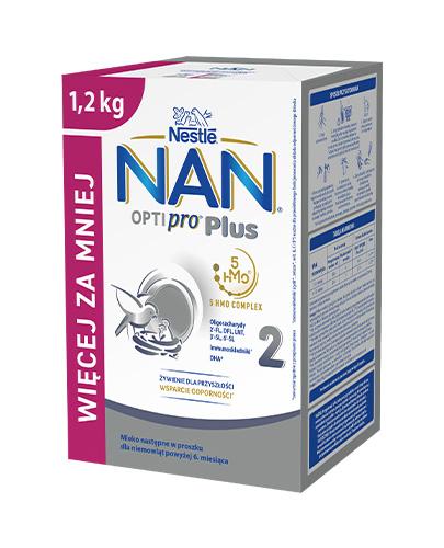 NAN OPTIPRO Plus 2 Mleko następne dla niemowląt powyżej 6. miesiąca, 1,2 kg zdjęcie
