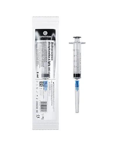 Opatrim jednorazowa strzykawka z igłą 23G x 1 1/4' 2 5 ml, 1 sztuka zdjęcie