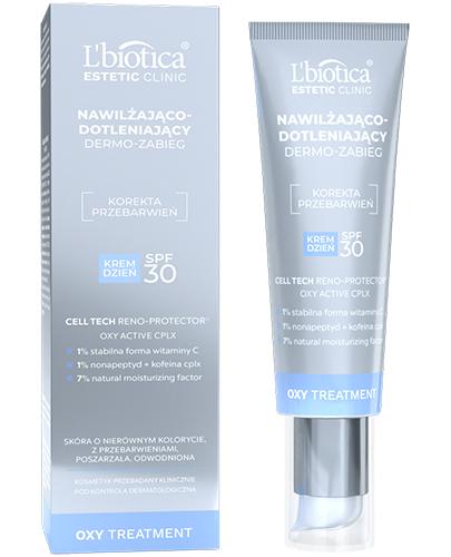 L'Biotica Estetic Clinic Oxy Treatment Nawilżająco-Dotleniający Dermo-Zabieg Krem na dzień SPF30, 35 ml zdjęcie