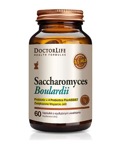 DoctorLife Saccharomyces Boulardii - 60 kaps. - cena, opinie, właściwości zdjęcie