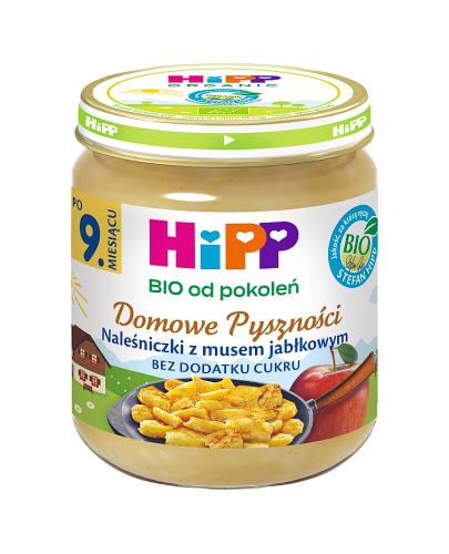 HiPP BIO od pokoleń, Naleśniczki z musem jabłkowym, po 9. m-cu, 200 g, cena, opinie, wskazania zdjęcie