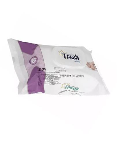 Fresh Baby Sensitive Chusteczki nawilżane, 120 szt.

Wskazania: 

Właściwości: zdjęcie