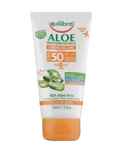 Equilibra Aloesowy SPF50+ krem przeciwsłoneczny 75 ml zdjęcie