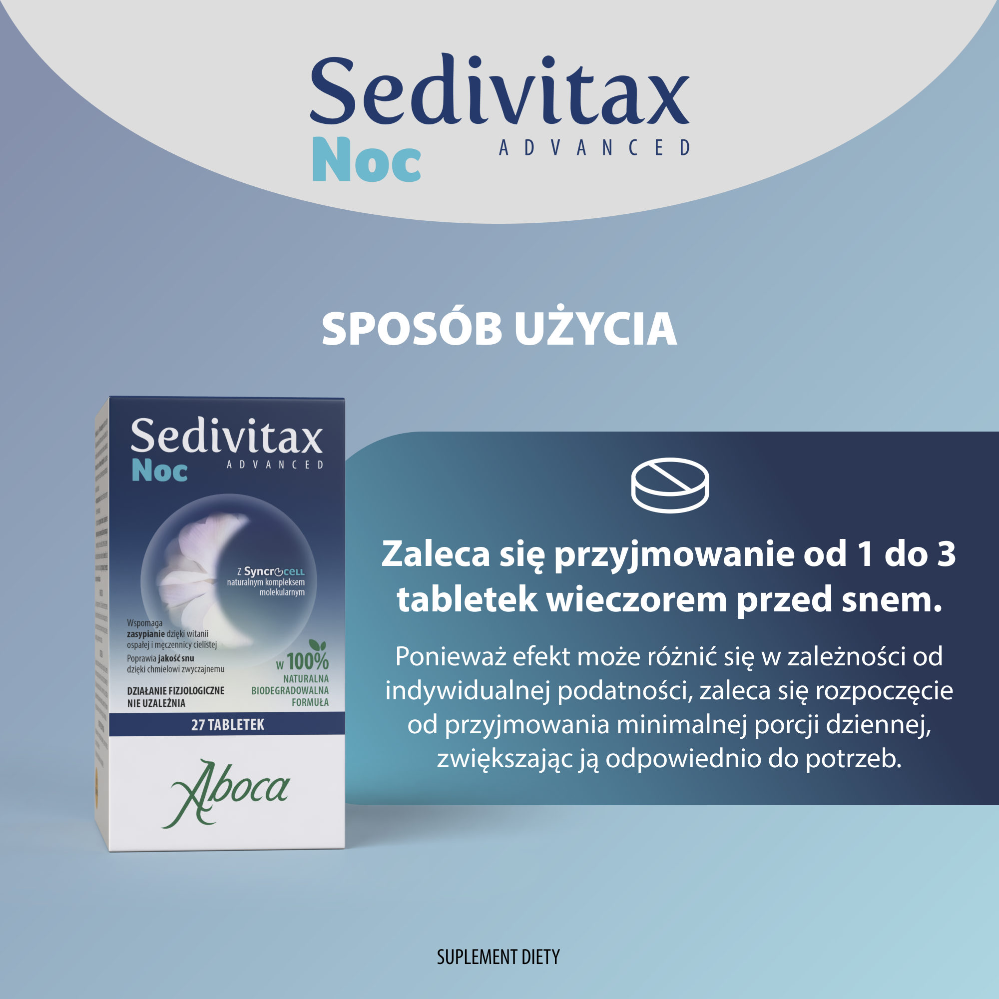 Sedivitax Noc, tabletki, 27 sztuk