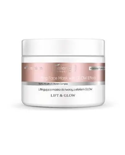 Bielenda Professional, IS LIFT & GLOW Liftingująca maska do twarzy z efektem glow, 115 g zdjęcie