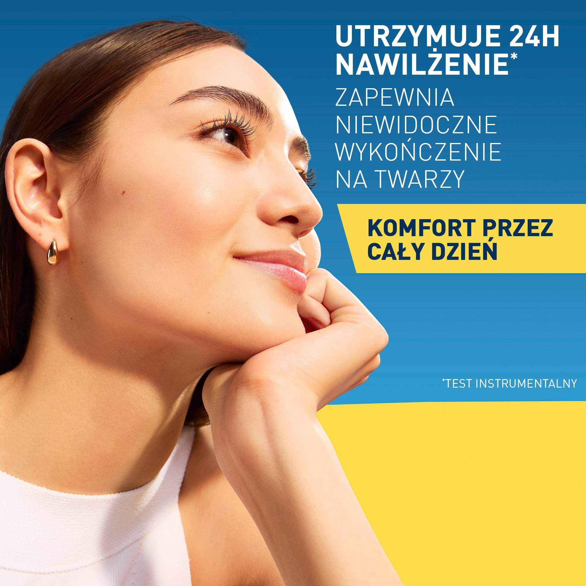 Cerave Sun, niewidoczny nawilżający fluid przeciwsłoneczny do skóry suchej SPF 50, 50 ml