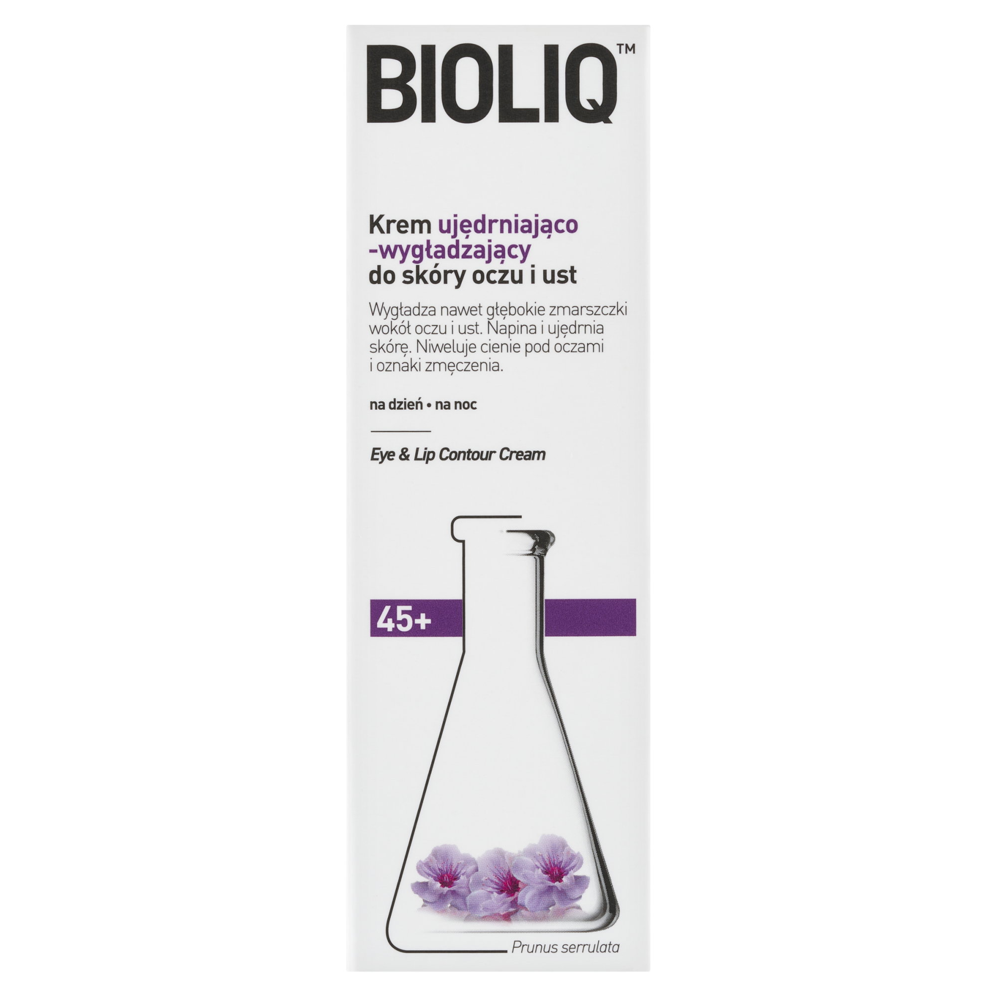 BIOLIQ 45+ Krem ujędrniająco-wygładzający do skóry oczu i ust - 15 ml zdjęcie