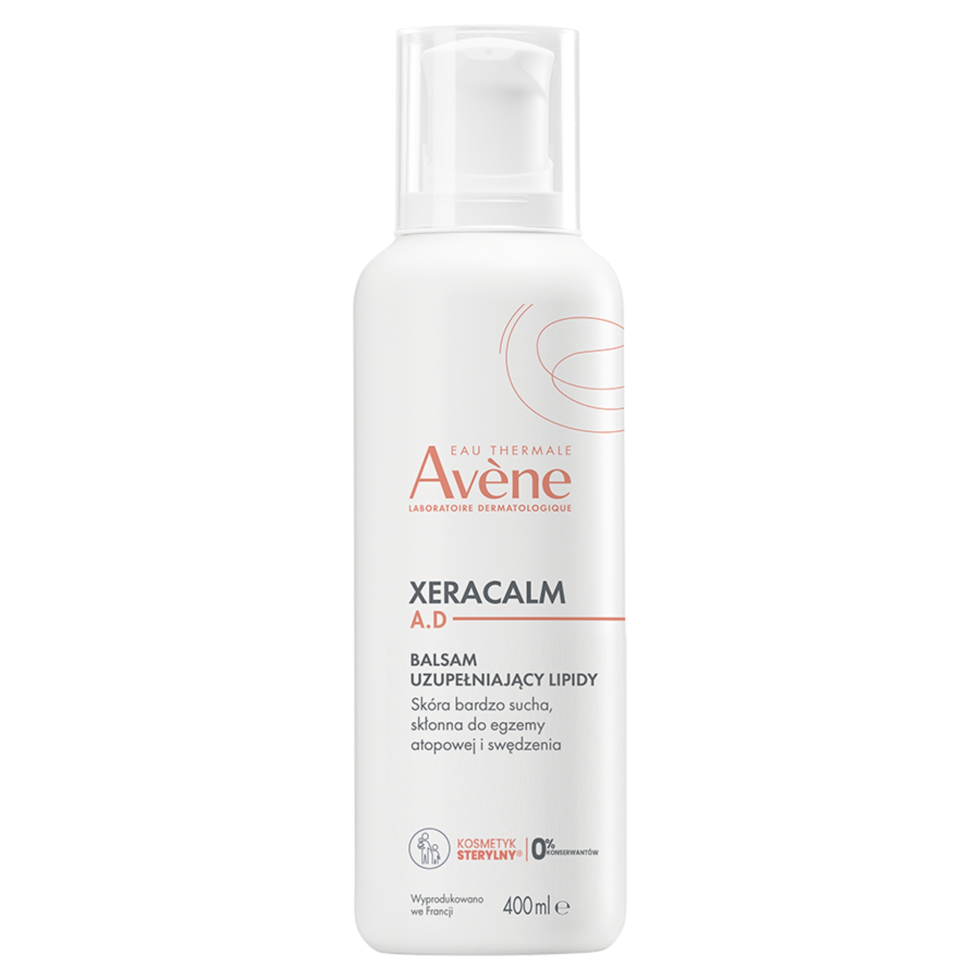 Avene XeraCalm A.D Balsam uzupełniający lipidy, 400 ml zdjęcie