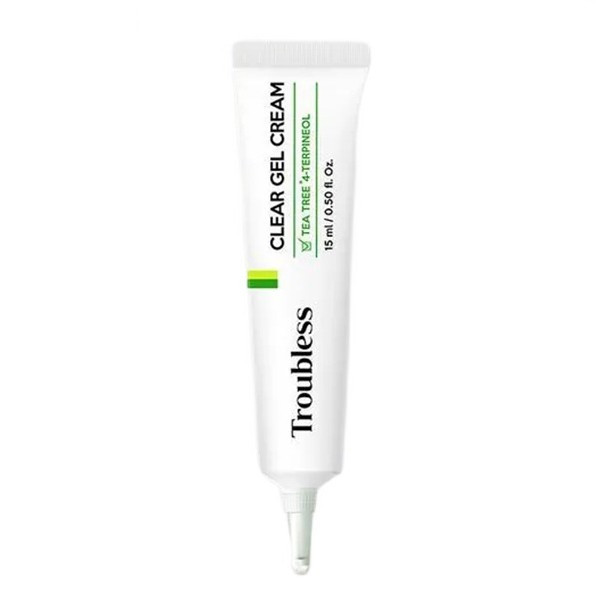 Troubless Clear Gel Cream Punktowy żel kojący na niedoskonałości, 15 ml zdjęcie