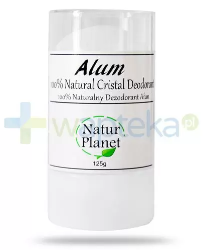 Natur Planet Alum Ałun glinkowo-potasowy 100% naturalny dezodorant w kamieniu 125 g zdjęcie
