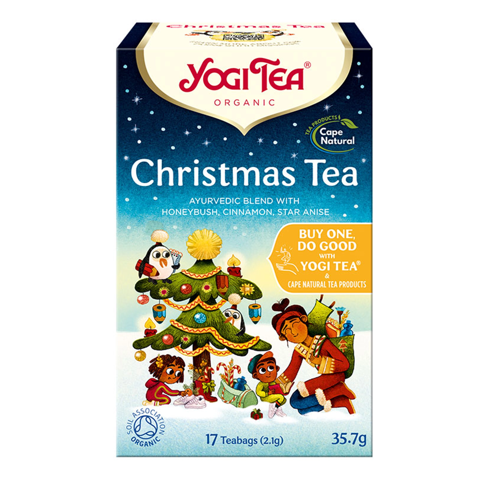 Yogi Tea Christmas Tea Herbata świąteczna, 17 saszetek