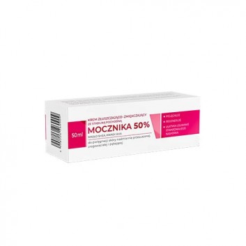 Krem złuszczająco-zmiękczający ze stabilną pochodną mocznika 50% 50 ml